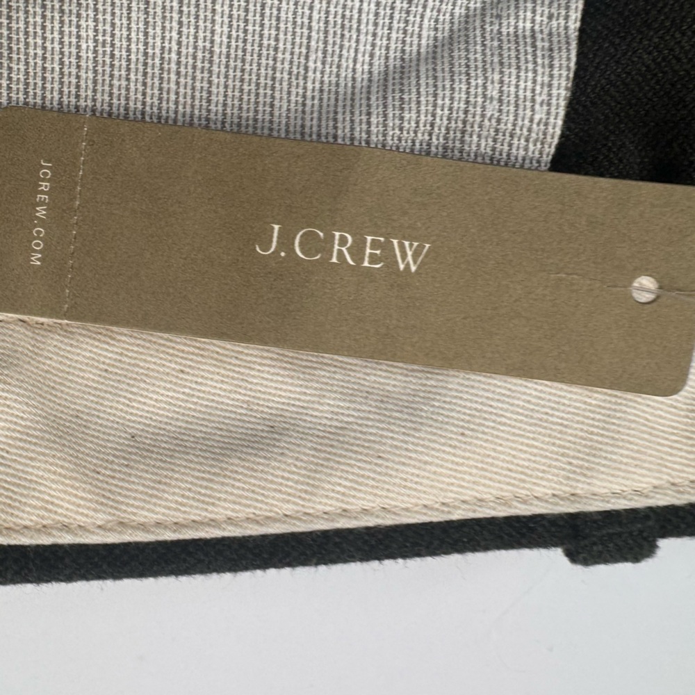 NEW J.Crew 484 Pants Men's Size 33 Green Slim Fit Stretch Casual Straight Preppy - Picture 3 of 14